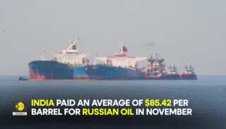 Why did Russian oil price in November for India hit a 12-month high?