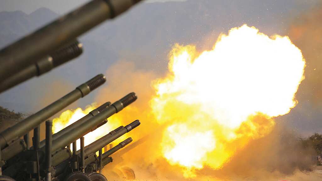 North Korea says live-fire drills 'natural response' to South Korea threats