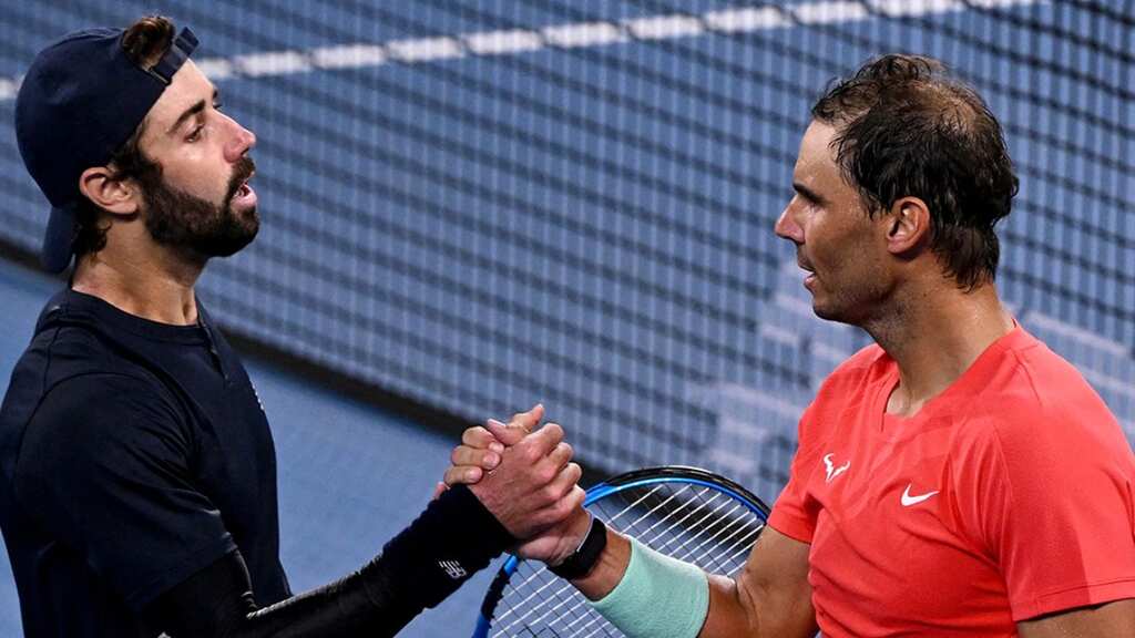 Tennis: Rafael Nadal's comeback halted in epic encounter against Jordan Thompson in Brisbane
