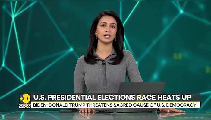US: Trump calls Biden 'Pathetic' & 'Fear Mongering' | 2024 US Elections