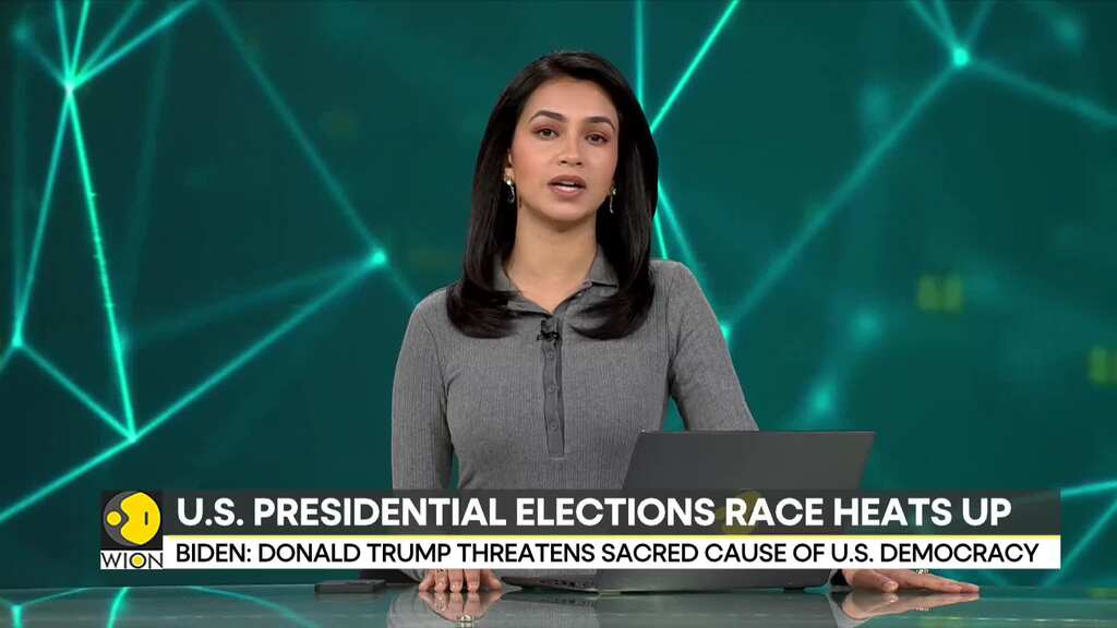 US: Trump calls Biden 'Pathetic' & 'Fear Mongering' | 2024 US Elections