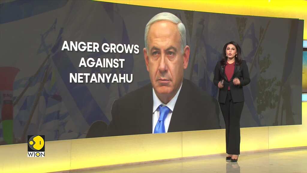 Thousands protest against Netanyahu across Israel