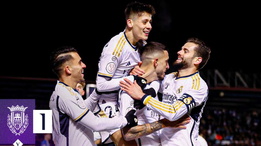 Real Madrid enter Copa del Rey last 16 with win over Arandina
