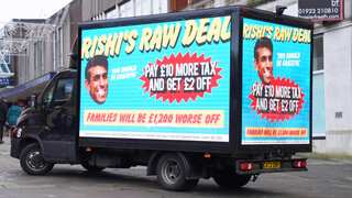 What is Rishi’s ‘raw deal’? Labour party attacks Sunak in latest ad campaign