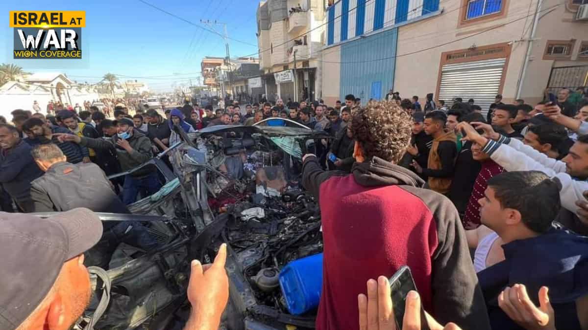 Israel-Hamas war: Health ministry in Gaza says two journalists killed in Israeli strike