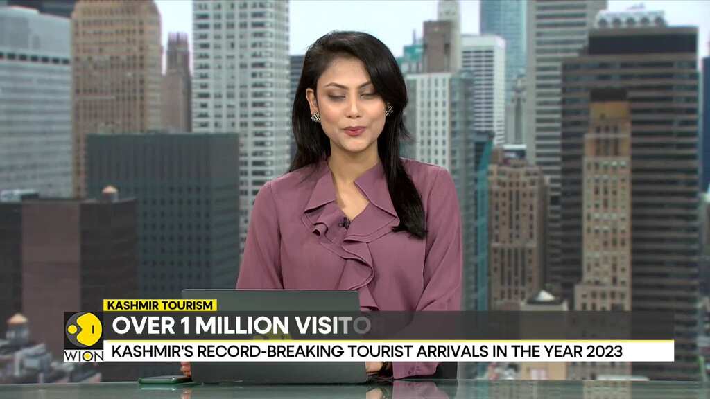 Kashmir's record-breaking tourist arrivals in the year 2023