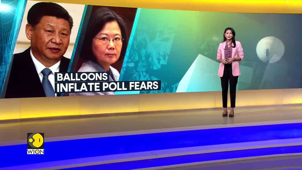 China multiplies show of military force as Taiwan enters election week