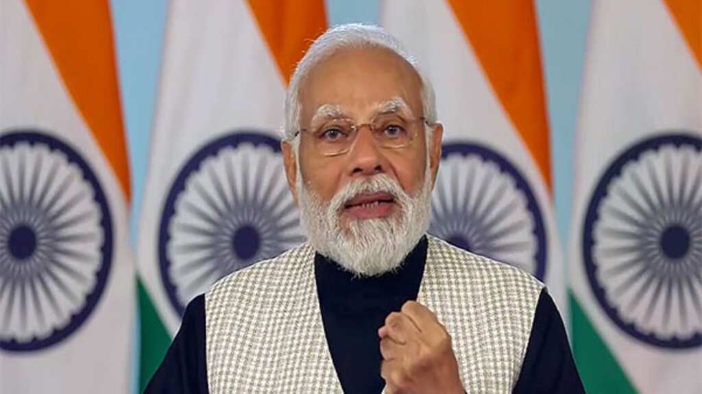PM Modi praises Navy for thwarting hijack bid, lauds Aditya L1 success at DGP conference