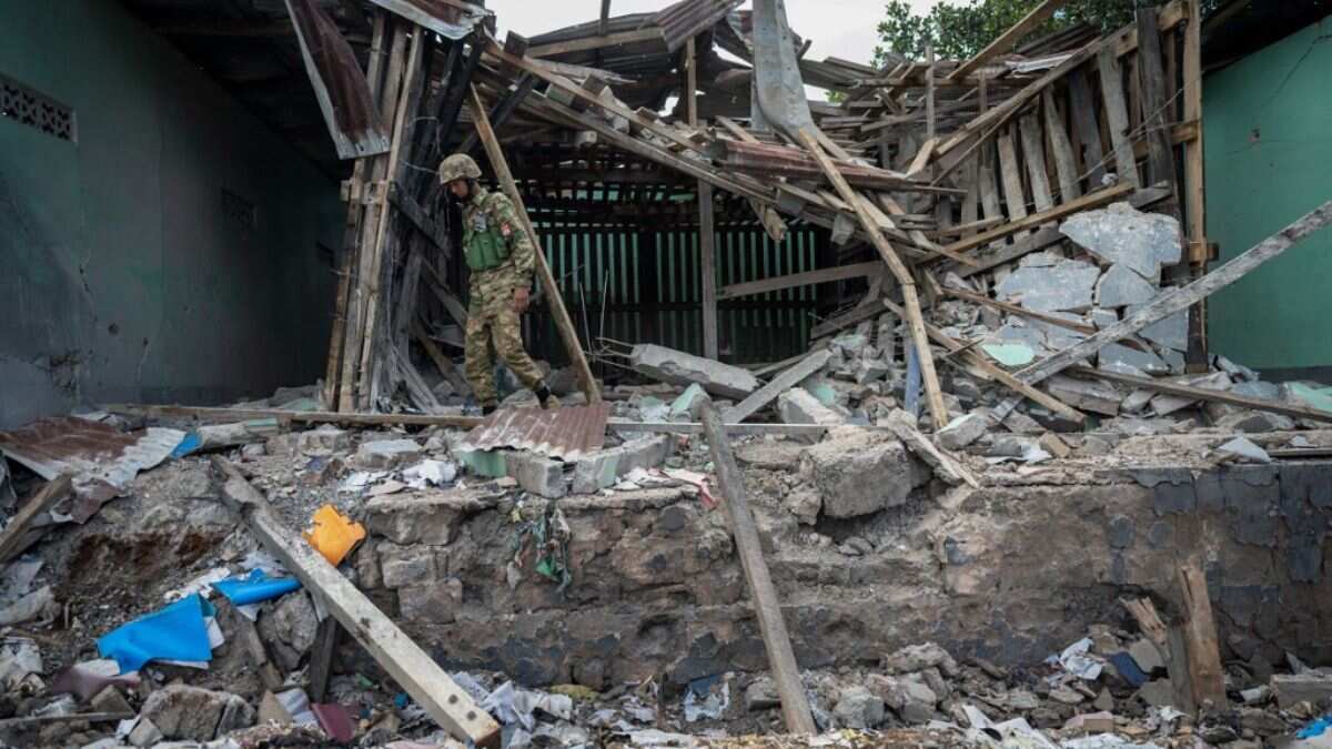 Air strike on Myanmar village kills 15: Media Air strike on Myanmar village kills 15: Media