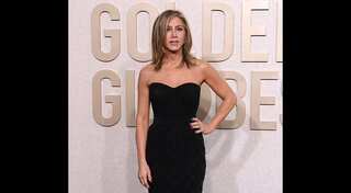 Rachel is back: Jennifer Aniston debuts Friends-inspired look at Golden Globes 2024