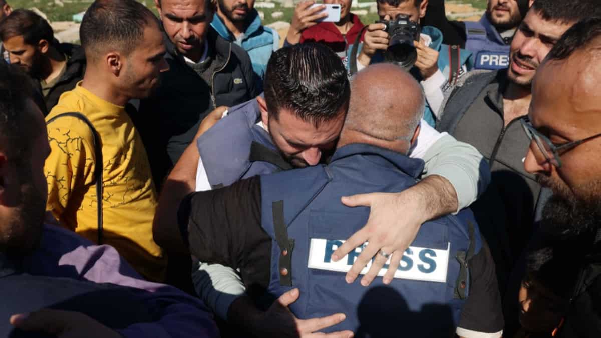 Two Al Jazeera journalists killed in Israeli air strike in Gaza