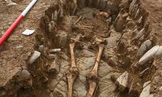 Mysterious cemetery unearthed in UK with females buried in crouched positions