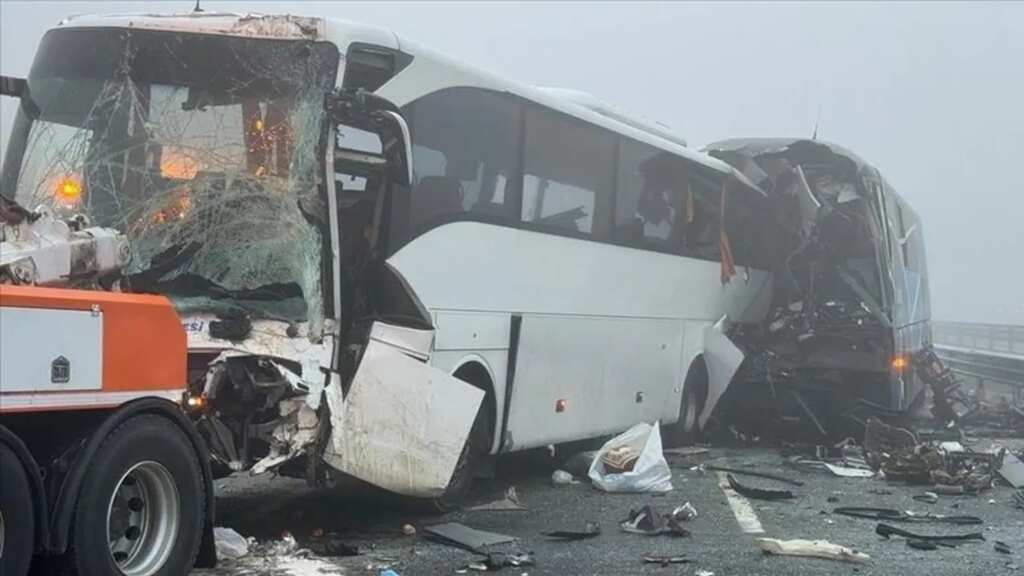 Brazil: More than 25 killed in bus-truck crash, state firefighters say