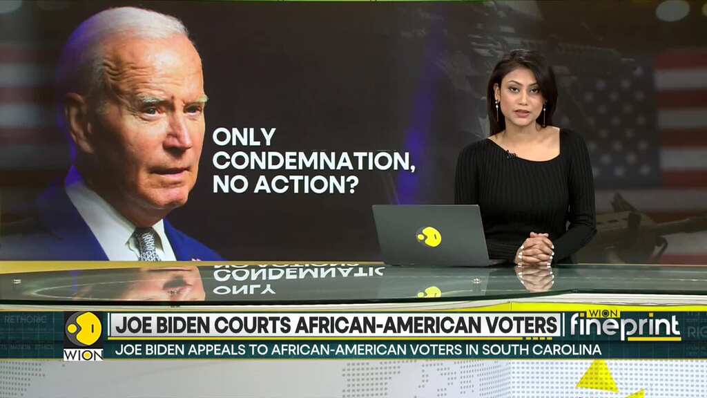 US Prez Joe Biden takes to pulpit of Church, slams white supremacists