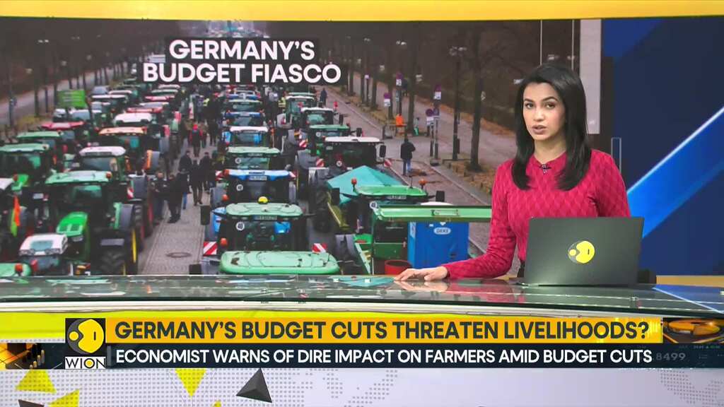 German farmers protest against looming budget squeeze | World Business Watch