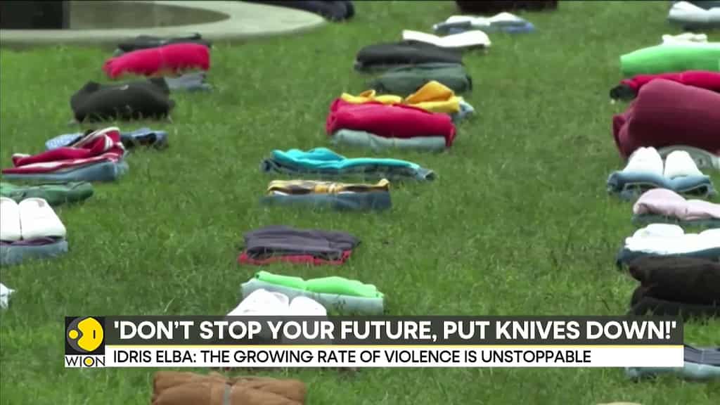 Idris Elba's 'don't stop your future' campaign, calls for immediate ban on machetes | WION