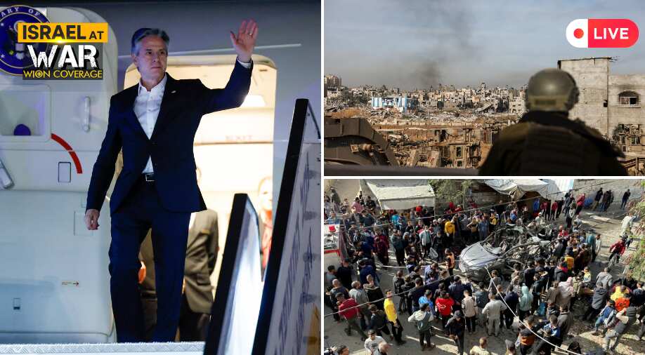 Israel-Hamas war LIVE: Biden says working with Israel to 'significantly get out of Gaza'; Blinken arrives in Tel Aviv - Vimarsana News