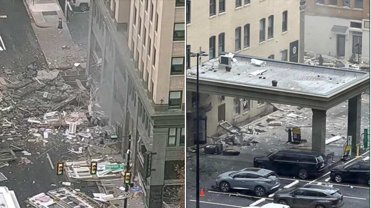 Watch: Explosion at Texas hotel injures 21 people, police investigate cause Watch: Explosion at Texas hotel injures 21 people, police investigate cause