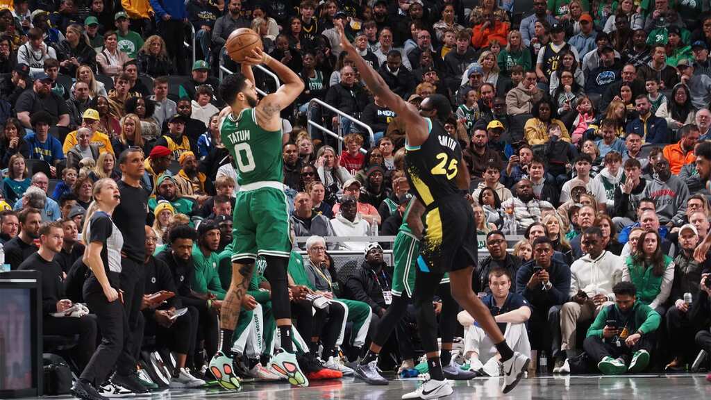 Indiana Pacers battle through Tyrese Haliburton injury to sink Boston Celtics