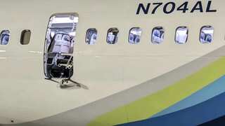 Blown-out door 'plug' in Alaska Airlines was manufactured in Malaysia