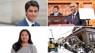 Top 10 world news: France appoints youngest-ever PM, India-Maldives row, and more