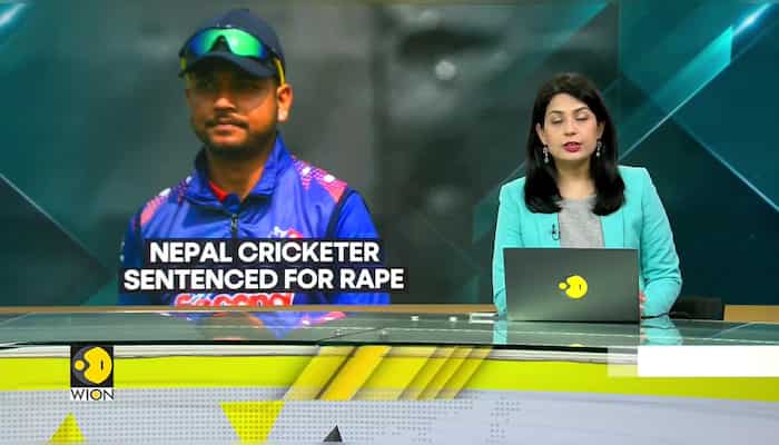 Nepal's star cricketer Sandeep Lamichhane jailed for eight years for rape