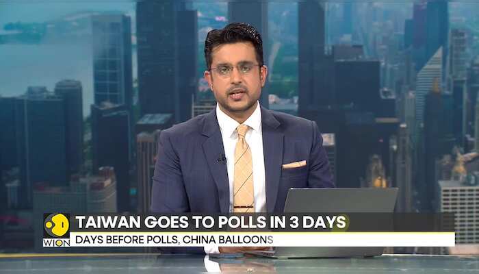 Taiwan Polls 2024: Defence Ministry issues alert after Chinese balloons spotted over Island