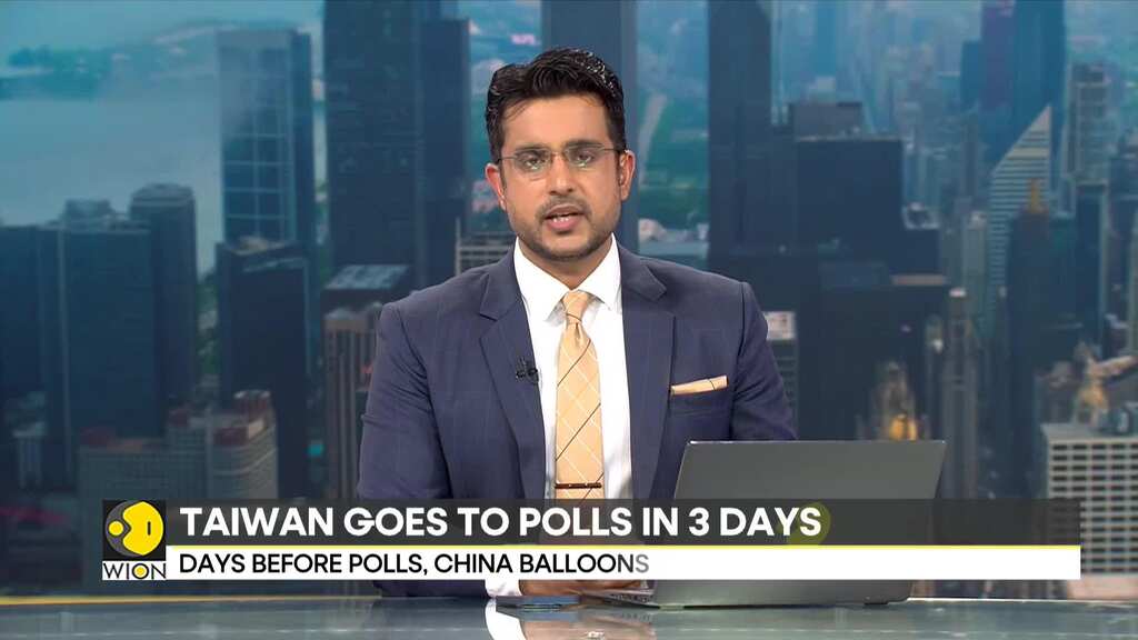 Taiwan Polls 2024: Defence Ministry issues alert after Chinese balloons spotted over Island