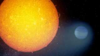 Scientists discover planet with a tail that extends 350,000 miles into space