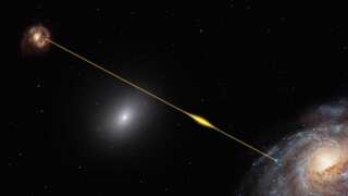 Radio signal that took 8 billion years to reach Earth came from seven interacting galaxies