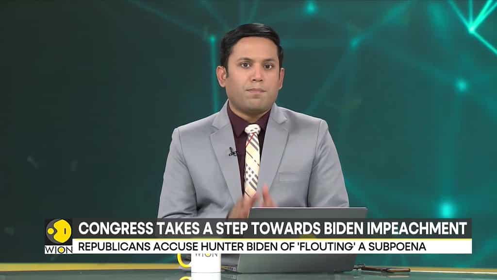 Hunter Biden's surprise visit to Capitol Hill causes frenzy in US Congress