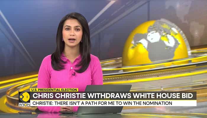 US: Chris Christie drops out of Republican Presidential race