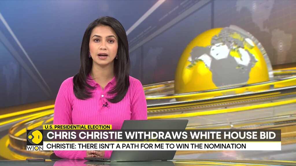 US: Chris Christie drops out of Republican Presidential race