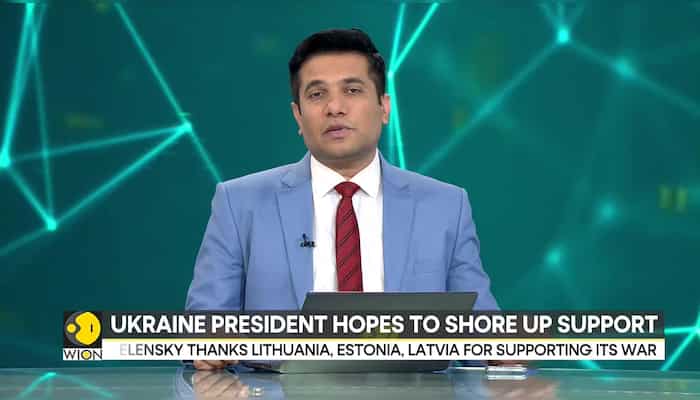 Russia-Ukraine war: Zelensky thanks Lithuania, Estonia, Latvia supporting its war