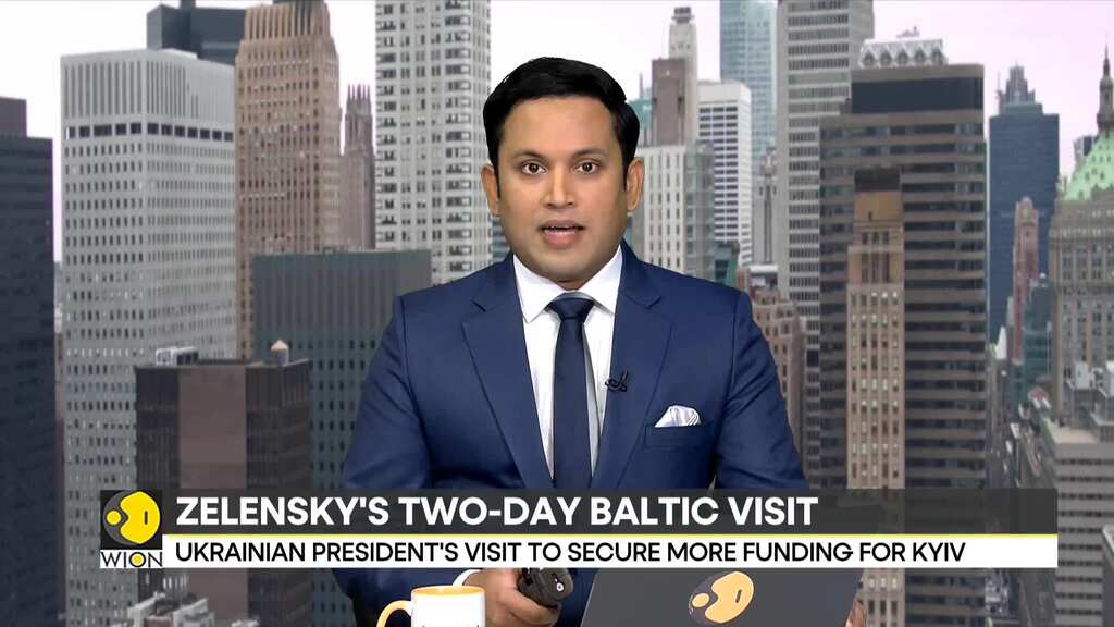 Russia-Ukraine War: Zelensky visits Baltic states to secure more funding for Kyiv