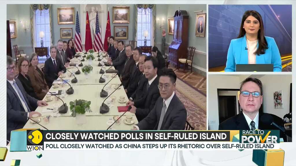 Taiwan Elections 2024: Polling underway in Taiwan to elect the new President
