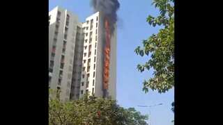 India: Massive fire breaks out at highrise in Maharashtra’s Dombivli