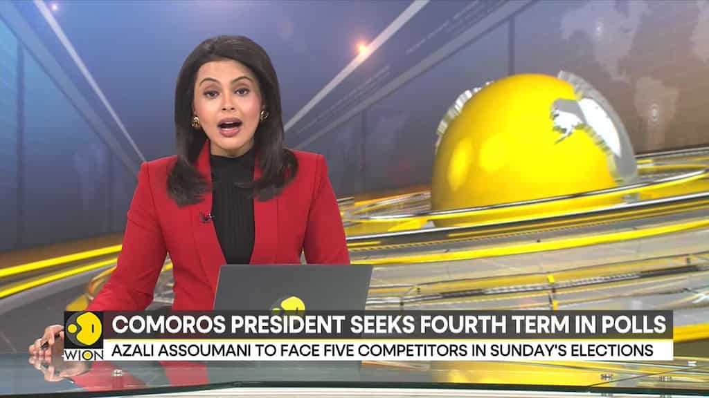 Comoros President Assoumani seeks fourth term in elections