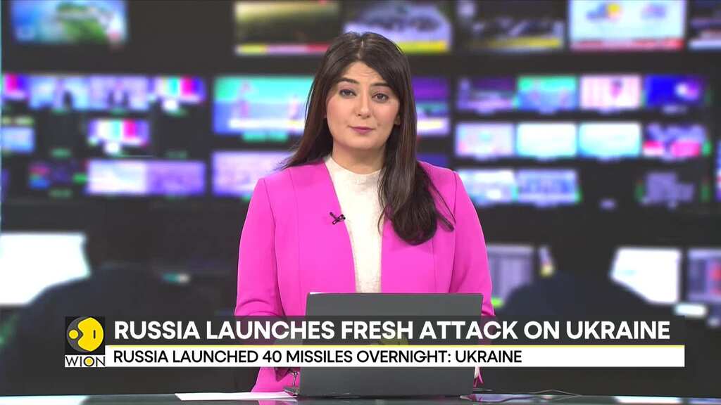 Russia-Ukraine War: Russia launched 40 missiles and drones overnight, says Ukraine