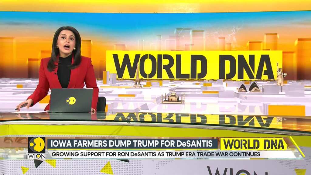 US: Farmers in Iowa have dumped Donald Trump for Ron DeSantis