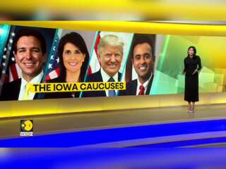 Republicans hold Iowa caucuses | Trump leads in opinion polls