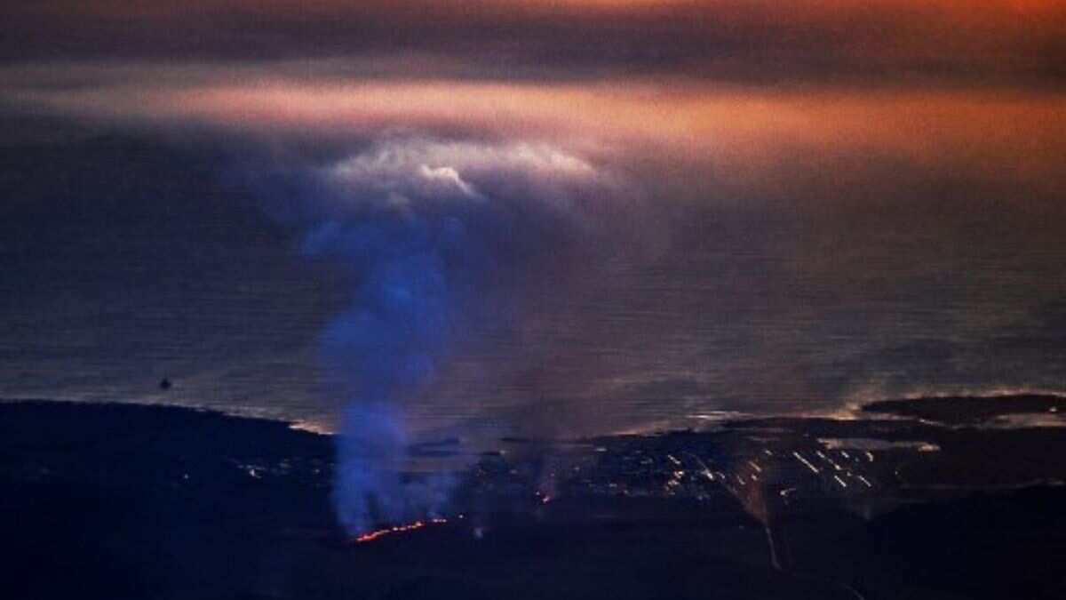 Iceland's fifth volcanic eruption