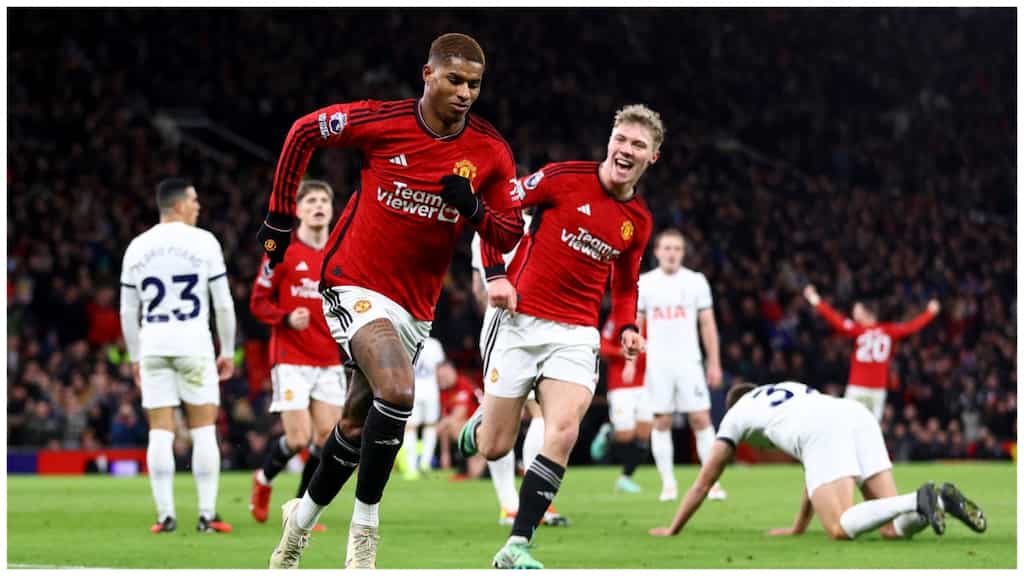Man United boss Erik Ten Hag backs Hojlund-Rashford partnership after draw vs Tottenham Hotspur