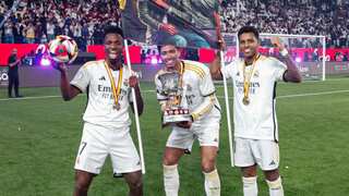 Vinicius Jr. scores hat-trick as Real Madrid beat Barcelona to win 13th Spanish Super Cup title