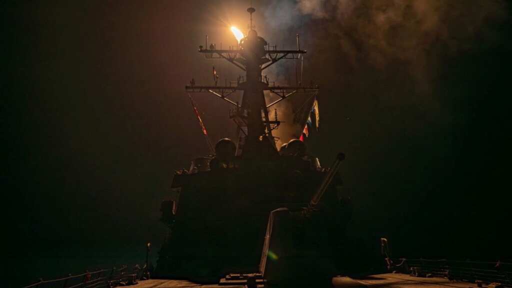 US-owned cargo ship hit by missile off the coast of Yemen in latest attack