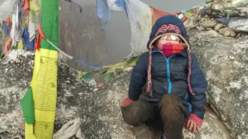 Everest triumph: Four-year-old Czech girl becomes youngest to reach base camp