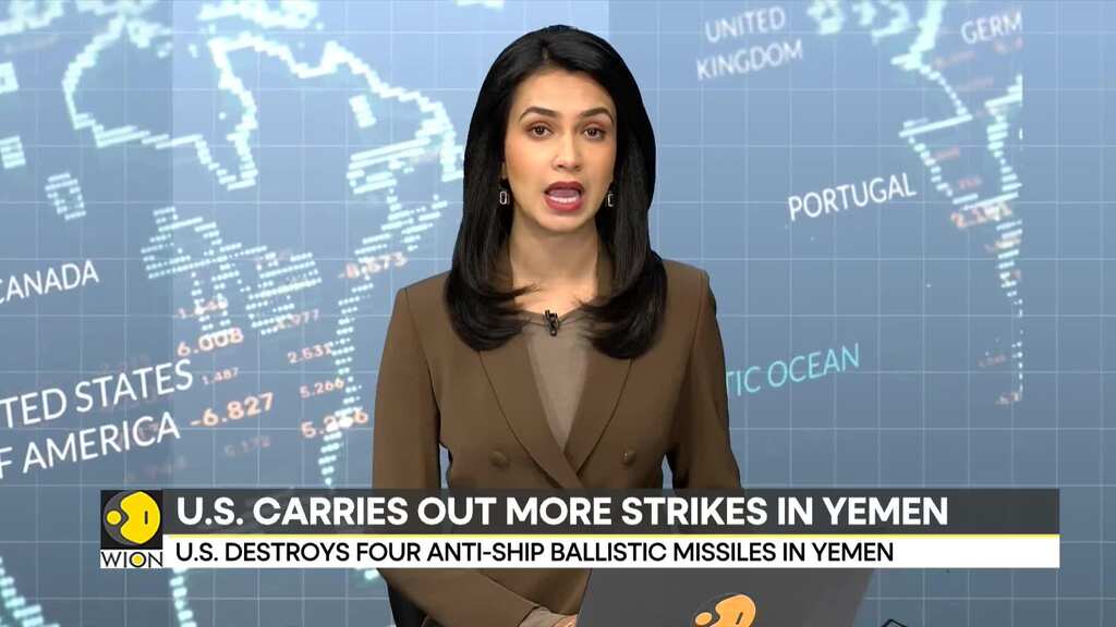 Red Sea Crisis: US destroys four anti-ship ballistic missiles in Yemen