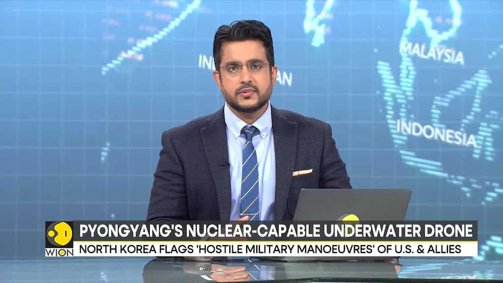 North Korea tests nuclear-capable underwater drone