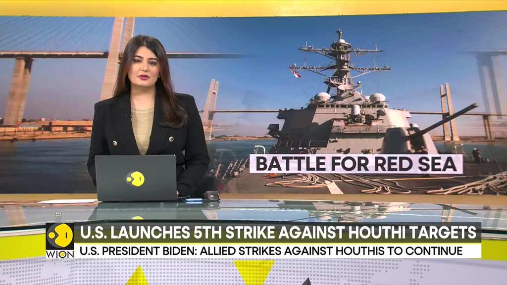 Red Sea Crisis: US lists Houthis as terrorists as rebels hit another US-operated ship