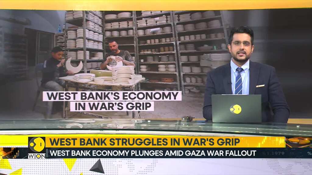 West Bank economy plunges amid Gaza war fallout